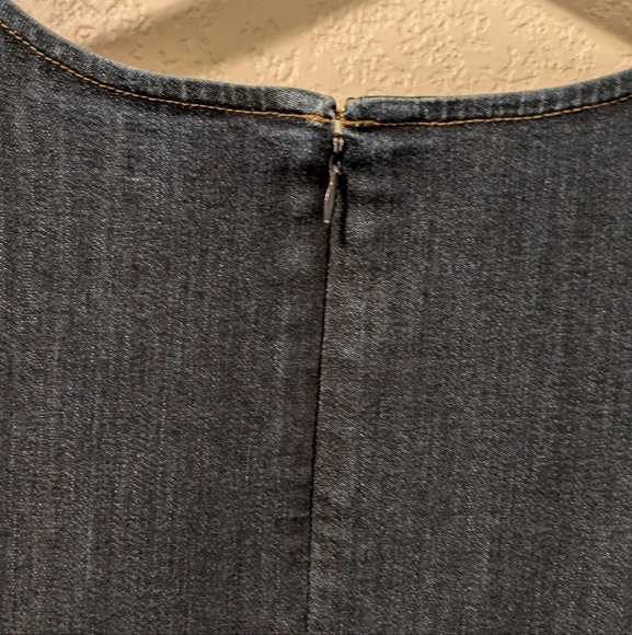 Liz Claiborne Denim Dress - Picture 3 of 7